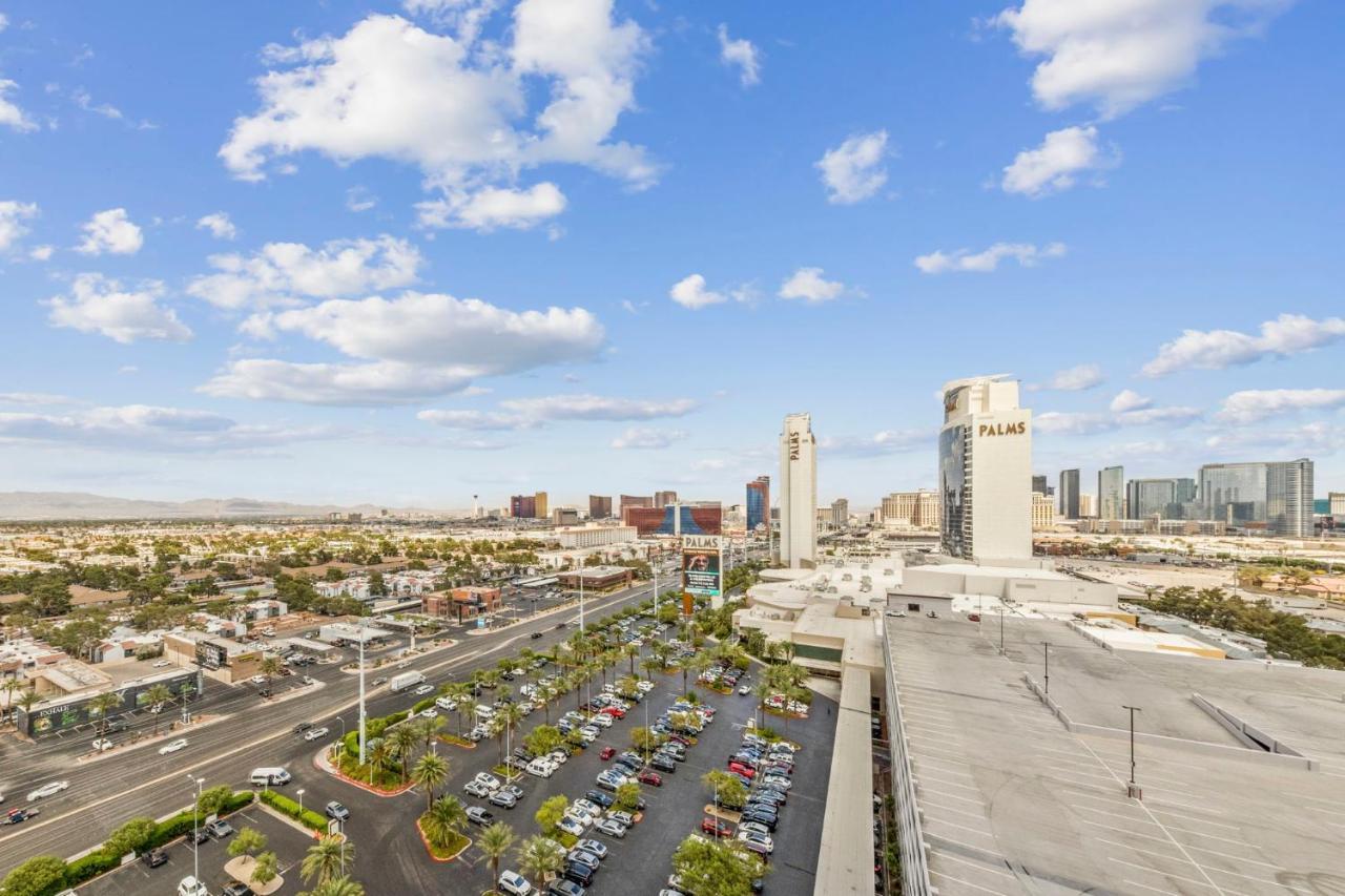 Huge Modern Luxury 17 Floor Panoramic Corner Suite With Open Balcony ラスベガス エクステリア 写真